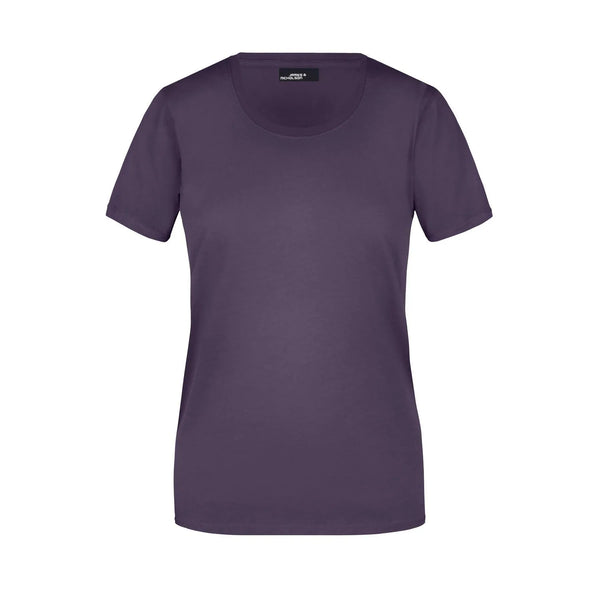 T-shirt Ladies Basic-t viola / S - personalizzabile con logo