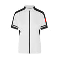 T-shirt Ladies Bike-t Full Zip bianco / S - personalizzabile con logo