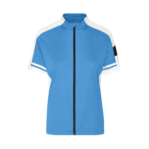 T-shirt Ladies Bike-t Full Zip cobalt / S - personalizzabile con logo