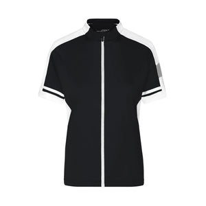 T-shirt Ladies Bike-t Full Zip nero / S - personalizzabile con logo
