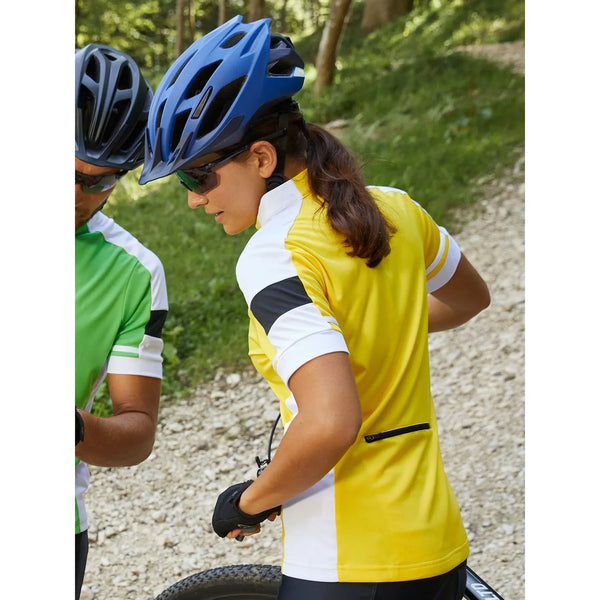 T-shirt Ladies Bike-t Half Zip - personalizzabile con logo