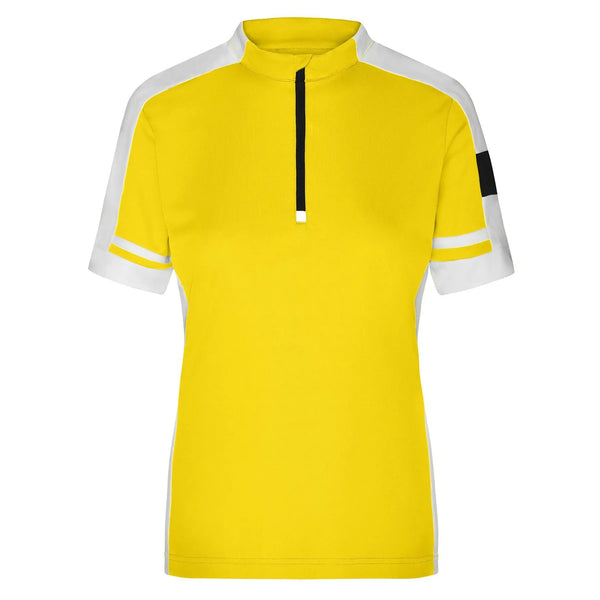 T-shirt Ladies Bike-t Half Zip - personalizzabile con logo