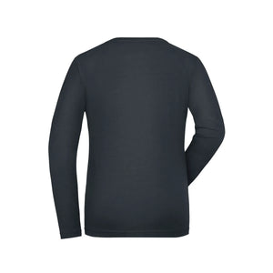 T-shirt Ladies Bio Stretch-maniche lunghe Work - Solid - personalizzabile con logo