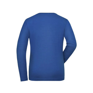 T-shirt Ladies Bio Stretch-maniche lunghe Work - Solid - personalizzabile con logo