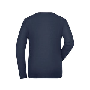 T-shirt Ladies Bio Stretch-maniche lunghe Work - Solid - personalizzabile con logo