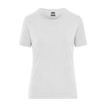 T-shirt Ladies Bio Stretch-t Work - Solid bianco / XS - personalizzabile con logo