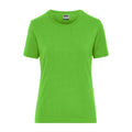 T-shirt Ladies Bio Stretch-t Work - Solid lime-green / XS - personalizzabile con logo