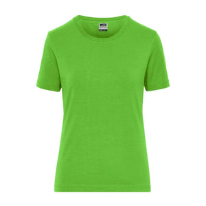 T-shirt Ladies Bio Stretch-t Work - Solid lime-green / XS - personalizzabile con logo