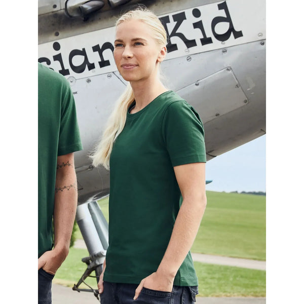 T-shirt Ladies Bio Stretch-t Work - Solid - personalizzabile con logo
