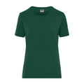 T-shirt Ladies Bio Stretch-t Work - Solid verde / XS - personalizzabile con logo