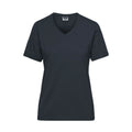 T-shirt Ladies Bio Workwear grigio / XS - personalizzabile con logo
