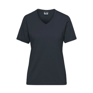 T-shirt Ladies Bio Workwear grigio / XS - personalizzabile con logo