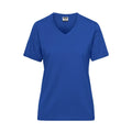 T-shirt Ladies Bio Workwear royal / XS - personalizzabile con logo