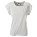 T-shirt Ladies Casual-t grigio / XS - personalizzabile con logo