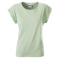 T-shirt Ladies Casual-t verde / XS - personalizzabile con logo