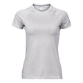 T-shirt Ladies cooldry tee bianco / S - personalizzabile con logo