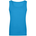 T-shirt Ladies Elastic Top azzurro / S - personalizzabile con logo