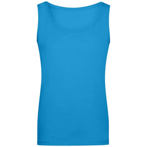 T-shirt Ladies Elastic Top azzurro / S - personalizzabile con logo