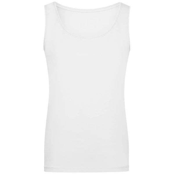 T-shirt Ladies Elastic Top bianco / S - personalizzabile con logo
