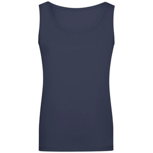 T-shirt Ladies Elastic Top blu / S - personalizzabile con logo