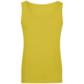 T-shirt Ladies Elastic Top giallo / S - personalizzabile con logo