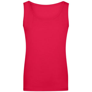 T-shirt Ladies Elastic Top rosa / S - personalizzabile con logo
