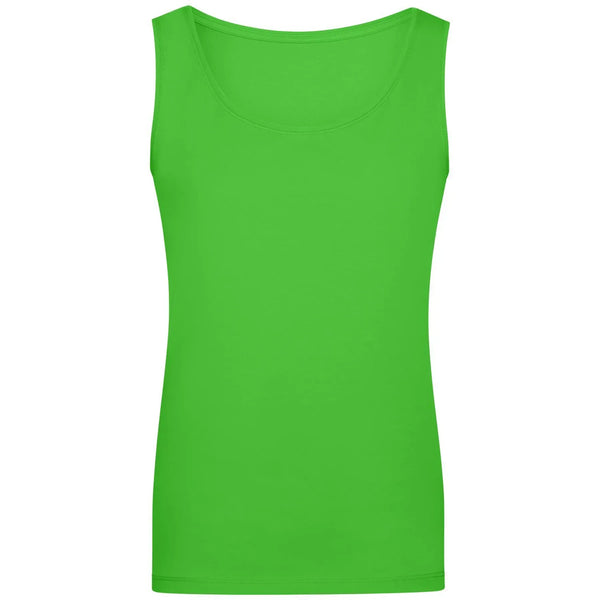 T-shirt Ladies Elastic Top verde / S - personalizzabile con logo