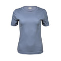 T-shirt Ladies Interlock Tee azzurro / S - personalizzabile con logo