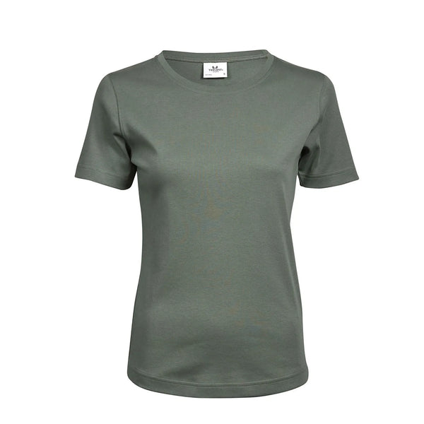 T-shirt Ladies Interlock Tee Leaf Green / S - personalizzabile con logo
