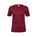 T-shirt Ladies Interlock Tee rosso / S - personalizzabile con logo