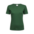 T-shirt Ladies Interlock Tee verde / S - personalizzabile con logo