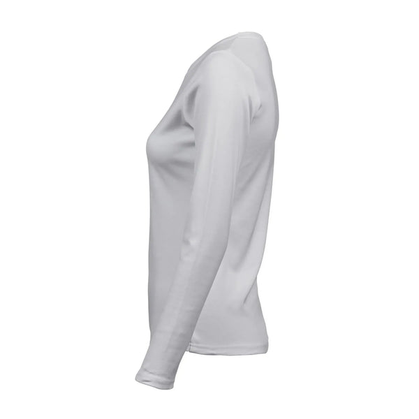 T-shirt Ladies Long Sleeve Interlock Tee - personalizzabile con logo