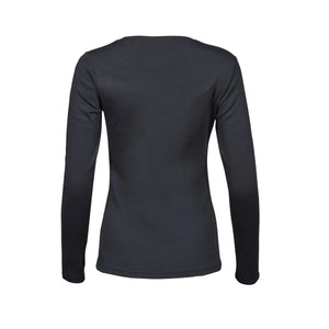 T-shirt Ladies Long Sleeve Interlock Tee - personalizzabile con logo