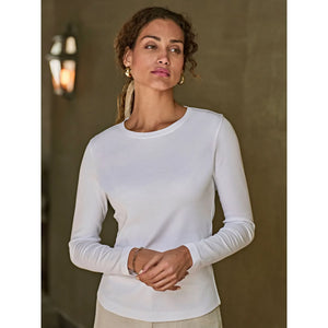 T-shirt Ladies Long Sleeve Interlock Tee - personalizzabile con logo