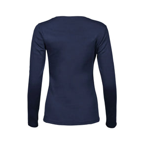 T-shirt Ladies Long Sleeve Interlock Tee - personalizzabile con logo
