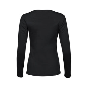 T-shirt Ladies Long Sleeve Interlock Tee - personalizzabile con logo