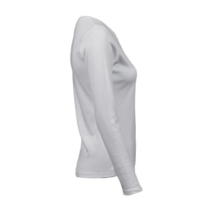 T-shirt Ladies Long Sleeve Interlock Tee - personalizzabile con logo