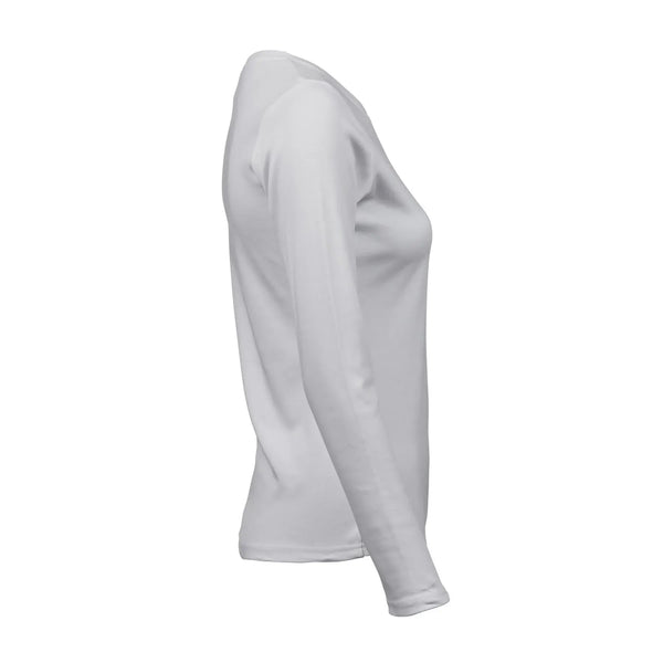 T-shirt Ladies Long Sleeve Interlock Tee - personalizzabile con logo