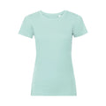 T-shirt Ladies Pure Organic azzurro / XS - personalizzabile con logo