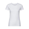 T-shirt Ladies Pure Organic bianco / XS - personalizzabile con logo