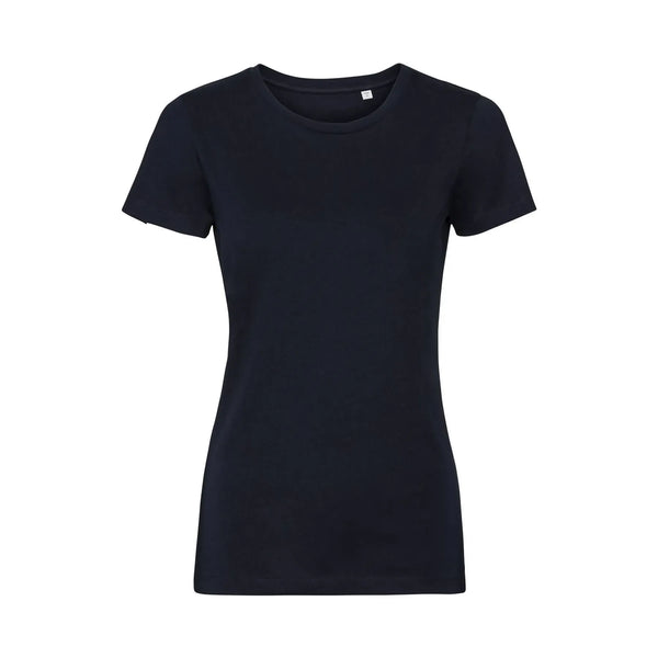 T-shirt Ladies Pure Organic blu / XS - personalizzabile con logo