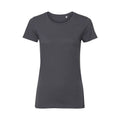 T-shirt Ladies Pure Organic grigio / XS - personalizzabile con logo