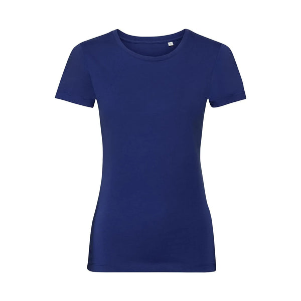 T-shirt Ladies Pure Organic royal / XS - personalizzabile con logo