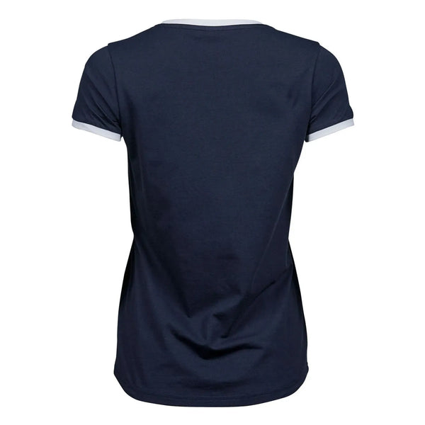 T-shirt Ladies Ringer Tee - personalizzabile con logo