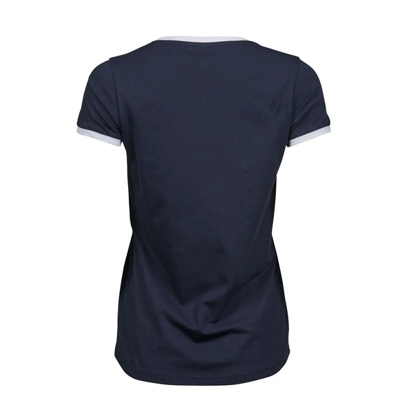 T-shirt Ladies Ringer Tee - personalizzabile con logo