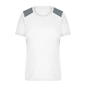 T-shirt Ladies Running Grs bianco / XS - personalizzabile con logo