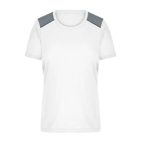 T-shirt Ladies Running Grs bianco / XS - personalizzabile con logo