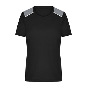 T-shirt Ladies Running Grs nero / XS - personalizzabile con logo