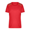 T-shirt Ladies Running Grs rosso / XS - personalizzabile con logo