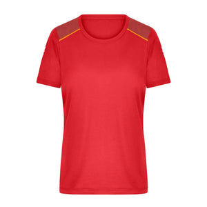 T-shirt Ladies Running Grs rosso / XS - personalizzabile con logo